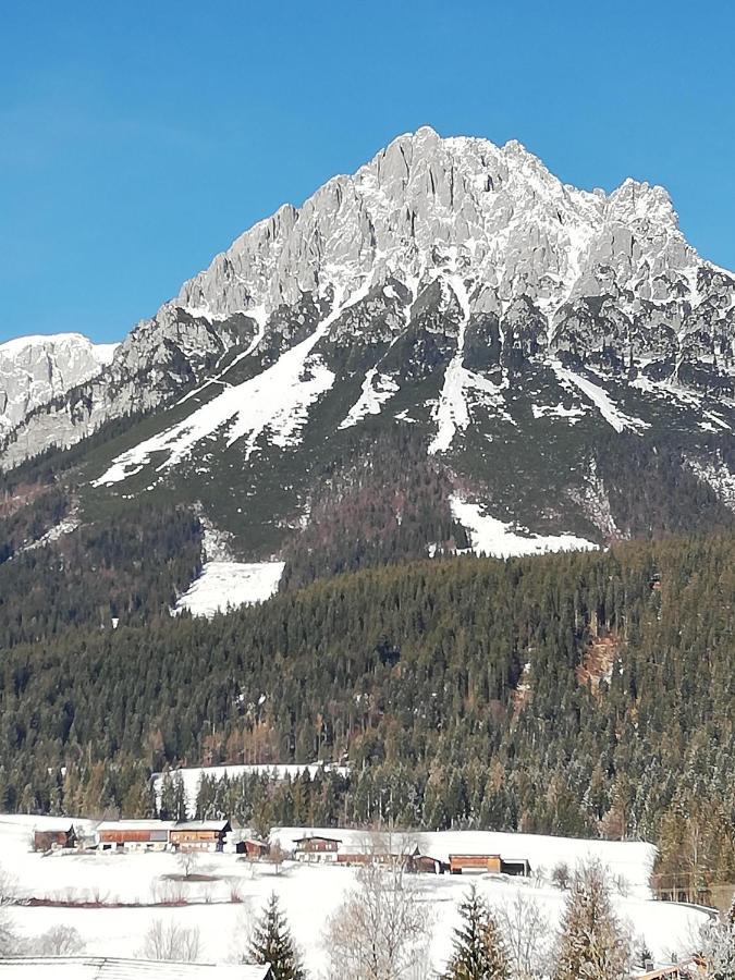 Apartmán Haus Auebach Ellmau Exteriér fotografie